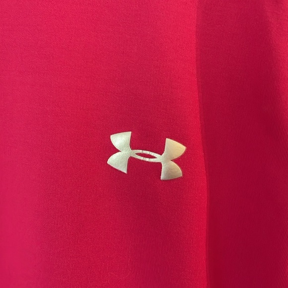 Pink fitted women’s Under Armour Cold Gear long sleeve medium winter - Picture 2 of 4